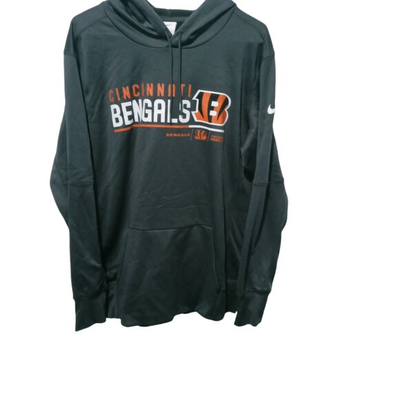 Nike Cincinnati Bengals Men's Grey Hoodie Size Large - Picture 1 of 13